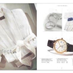 spread from mercedes catalog